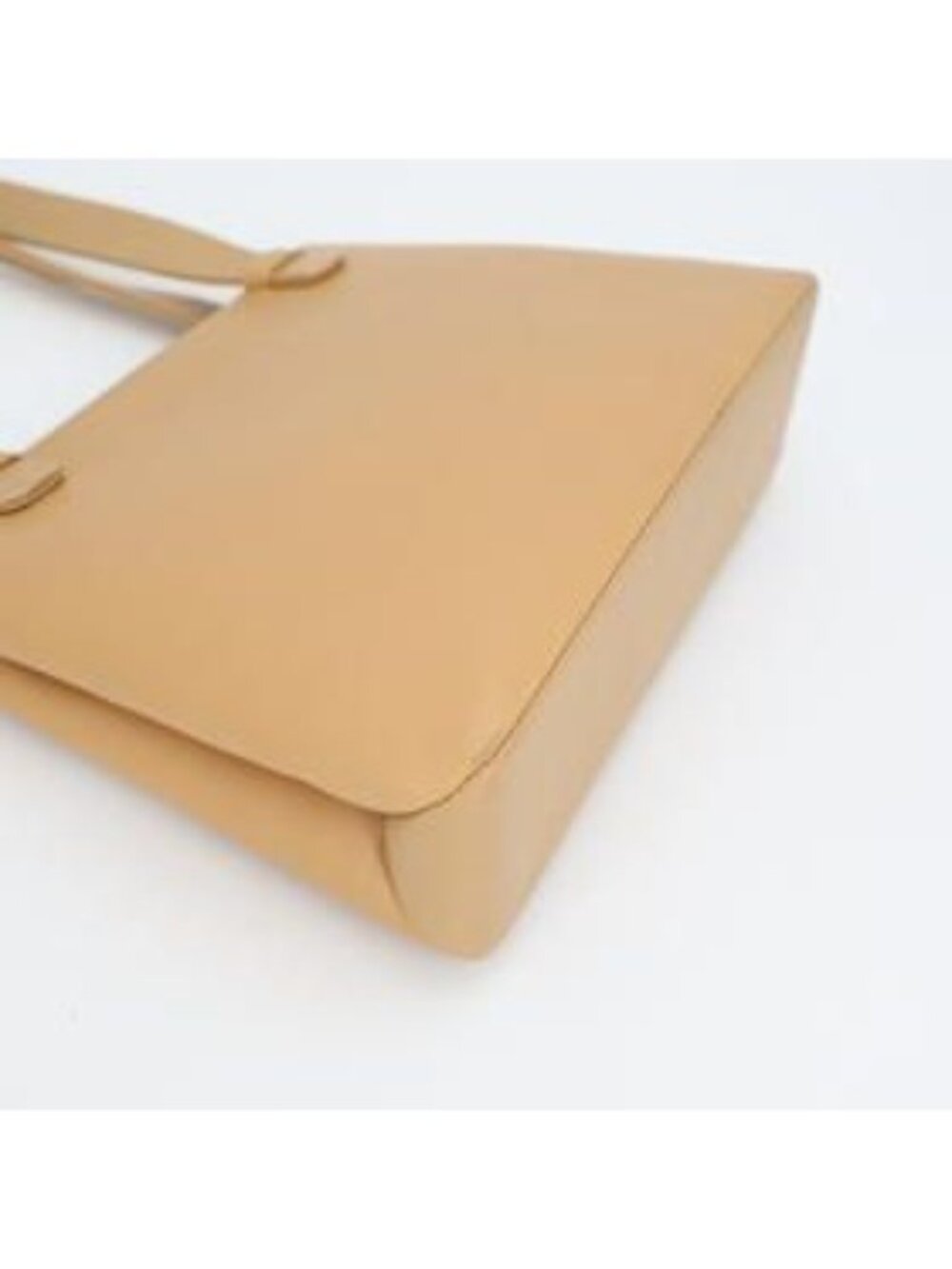 Chanel Logo Tote Shoulder Bag Leather - Picture 5 of 7